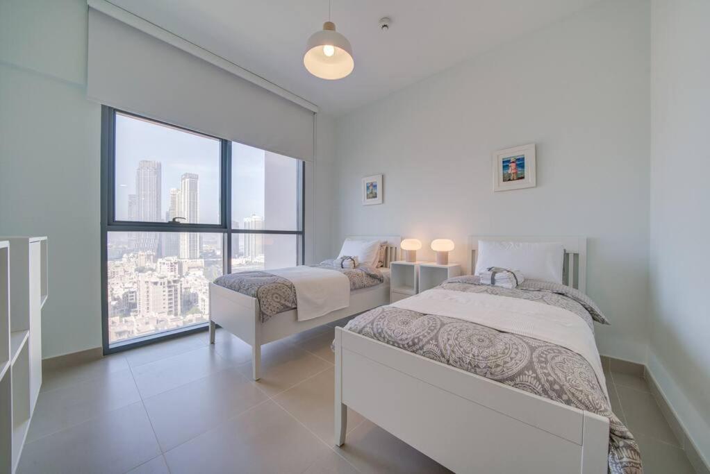 Burj Khalifa View - 2Br And Maid - Downtown Daire Dubai Dış mekan fotoğraf