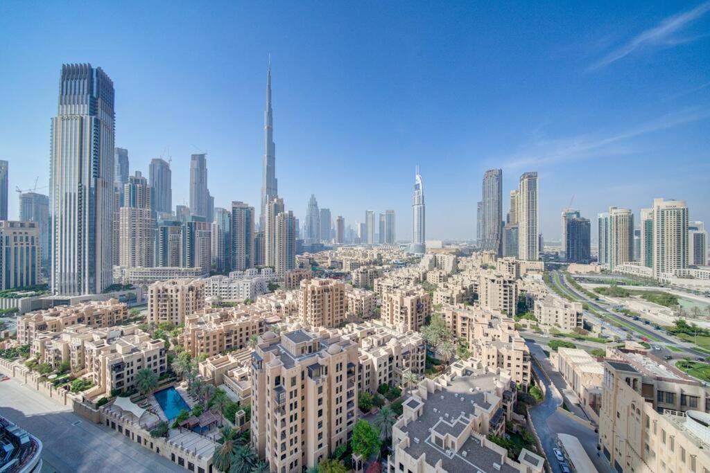 Burj Khalifa View - 2Br And Maid - Downtown Daire Dubai Dış mekan fotoğraf
