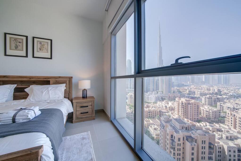 Burj Khalifa View - 2Br And Maid - Downtown Daire Dubai Dış mekan fotoğraf